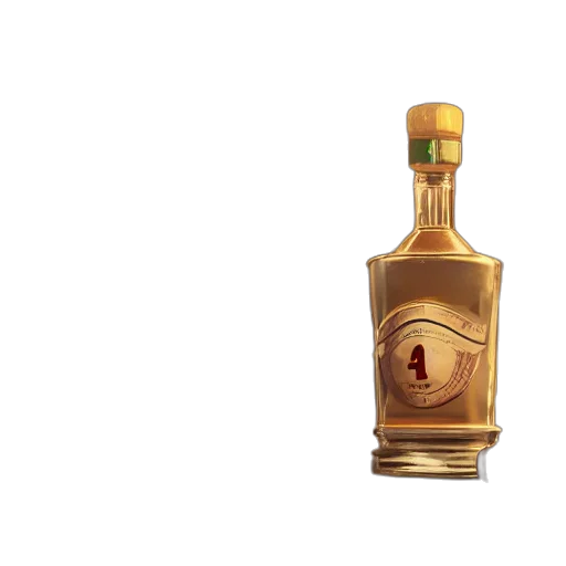 bottle, crown, weapon, dragon transparent PNG cut-out