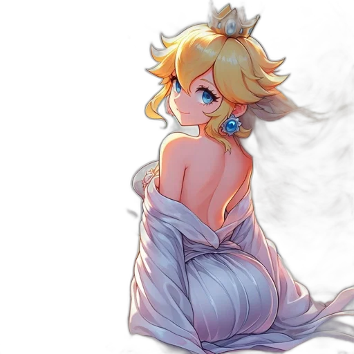 dress, crown, watercolor, concept art transparent PNG cut-out