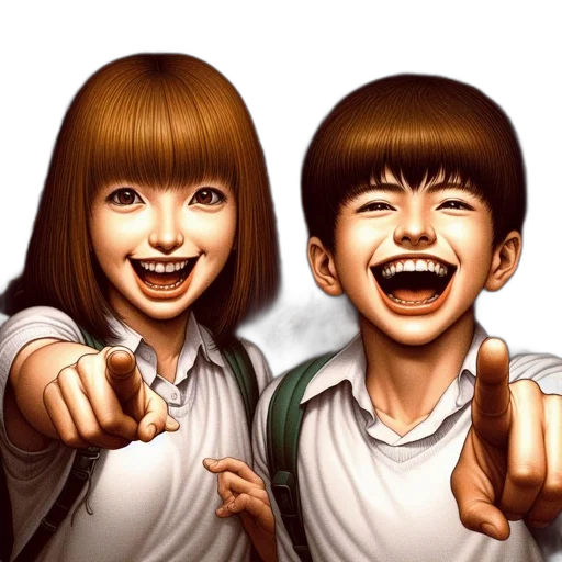 photorealistic, cartoon, anime, oil painting transparent PNG cut-out