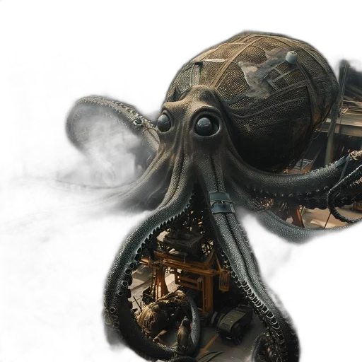 creature, animal, robot, weapon transparent PNG cut-out
