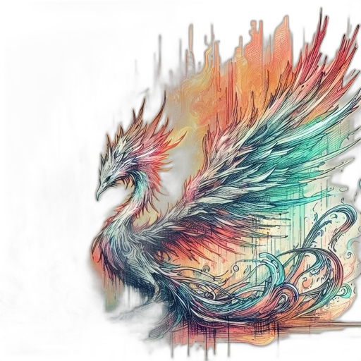 dragon, animal, fantasy art, watercolor transparent PNG cut-out