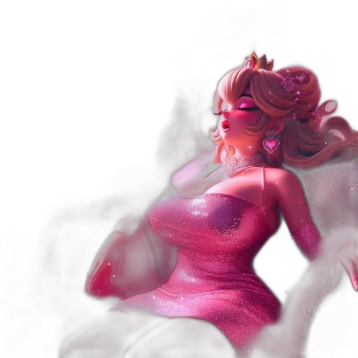 dress, concept art, fantasy art, watercolor transparent PNG cut-out
