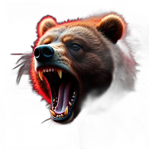 animal, concept art, photorealistic, 3d render transparent PNG cut-out