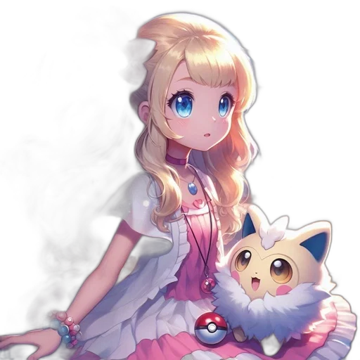dress, staff, animal, creature transparent PNG cut-out