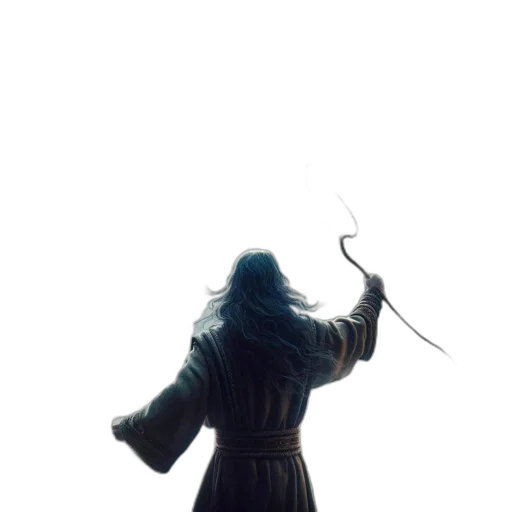 sword, staff, weapon, dragon transparent PNG cut-out