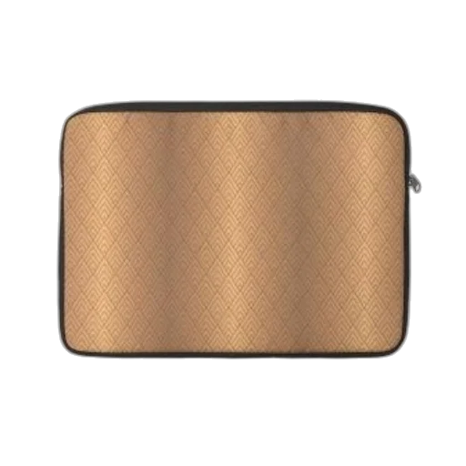 earth tones, golden, laptop, sleeve transparent PNG cut-out