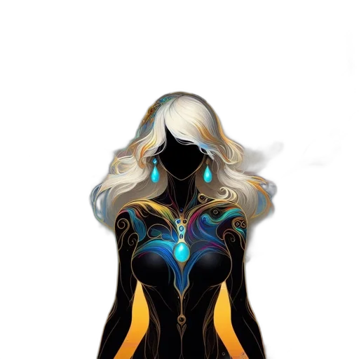 dress, mask, staff, crown transparent PNG cut-out