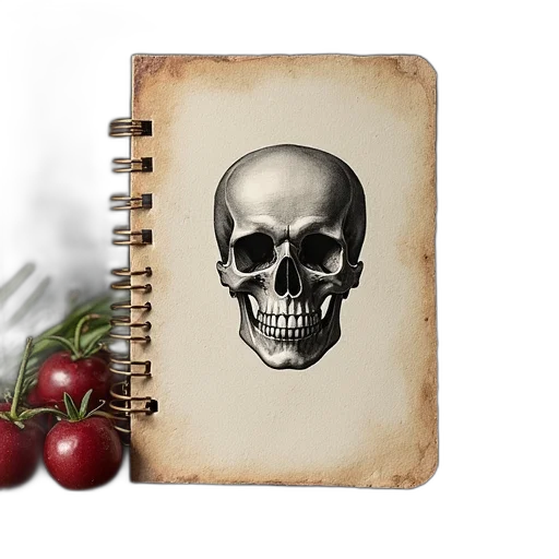 food, photorealistic, concept art, 3d render transparent PNG cut-out