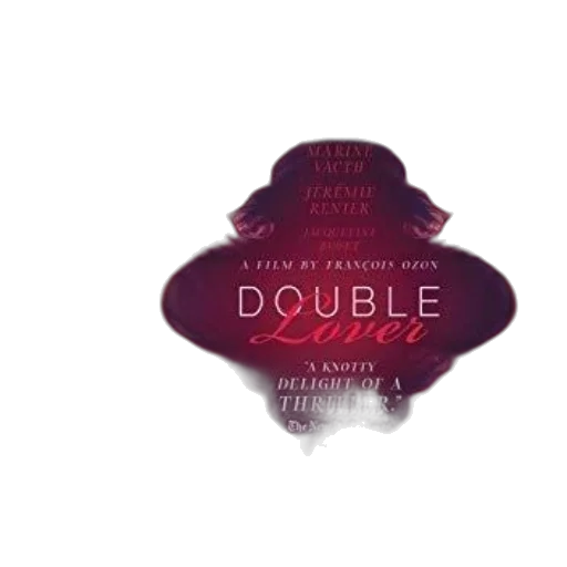 double, lover, movie, poster transparent PNG cut-out