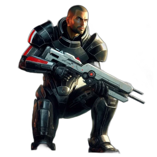 weapon, robot, concept art, cyberpunk transparent PNG cut-out