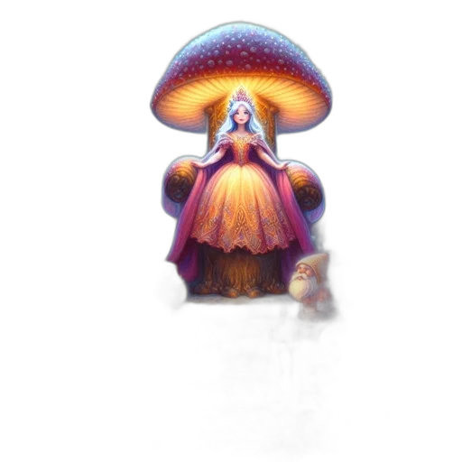 crown, dress, hat, flower transparent PNG cut-out