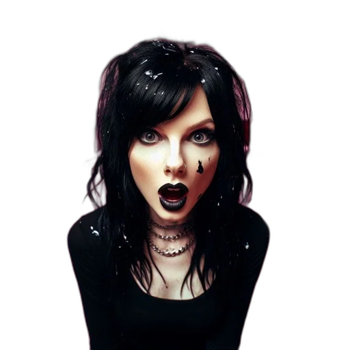 face, jewelry, photorealistic, pixel art transparent PNG cut-out