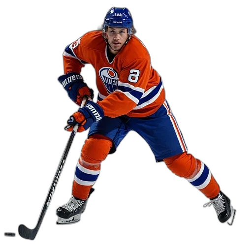 patas, autographed, oilers, hockey transparent PNG cut-out