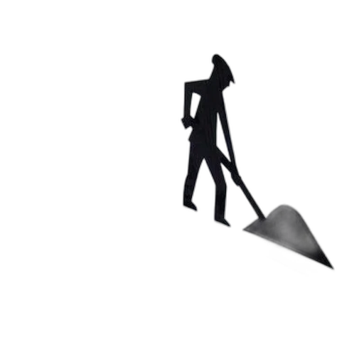 staff, umbrella, weapon, hat transparent PNG cut-out