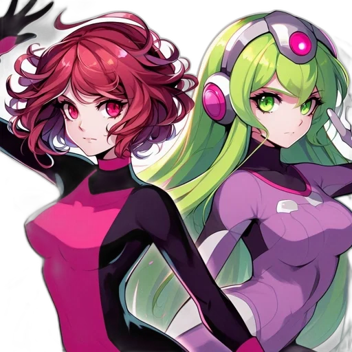 concept art, anime, pixel art, cyberpunk transparent PNG cut-out