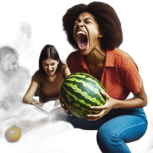 food, mask, face, creature transparent PNG cut-out