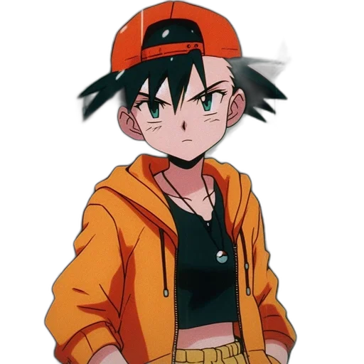 jacket, hat, staff, animal transparent PNG cut-out