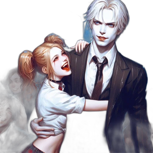 comic book art, concept art, anime, fantasy art transparent PNG cut-out