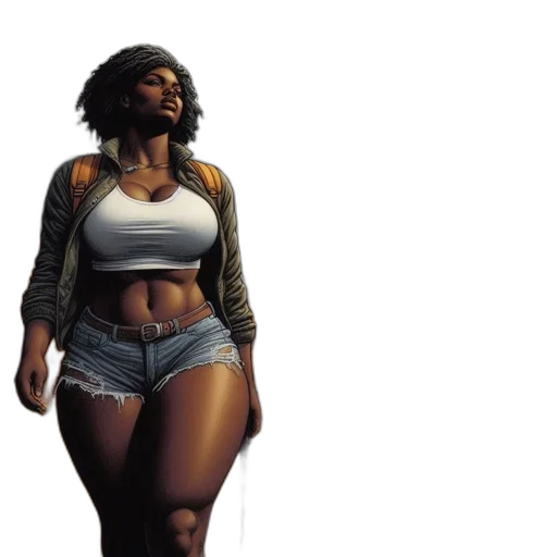 concept art, photorealistic, comic book art, 3d render transparent PNG cut-out