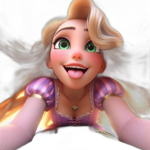 face, staff, crown, 3d render transparent PNG cut-out