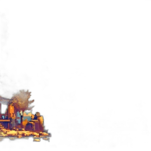 weapon, crown, staff, concept art transparent PNG cut-out