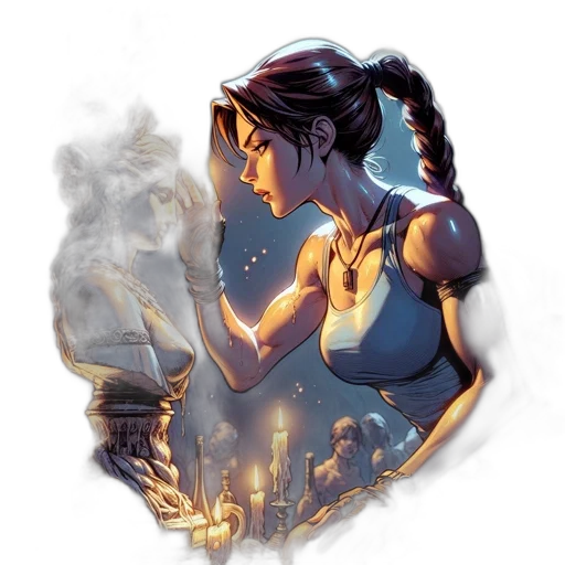 staff, jewelry, comic book art, concept art transparent PNG cut-out