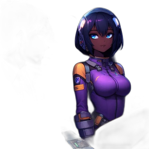 robot, staff, weapon, concept art transparent PNG cut-out