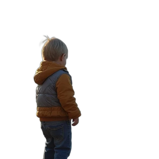 jacket, staff, face, robot transparent PNG cut-out