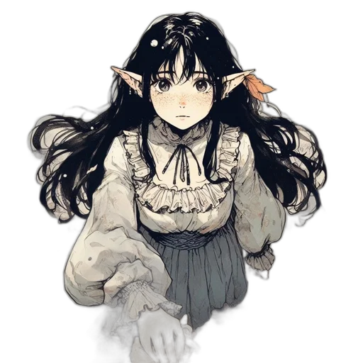 creature, staff, mask, dragon transparent PNG cut-out