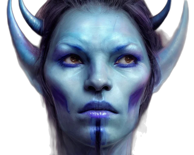 face, dragon, mask, fantasy art transparent PNG cut-out