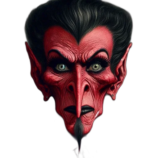 mask, face, creature, concept art transparent PNG cut-out