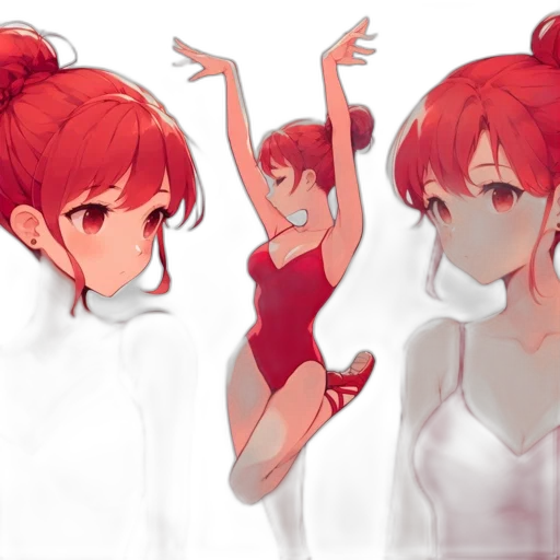 dress, creature, anime, concept art transparent PNG cut-out