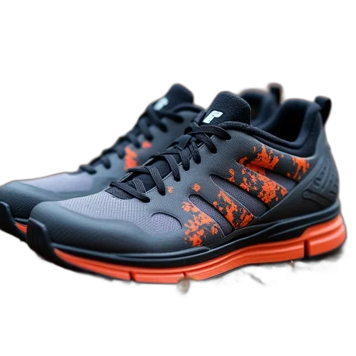 shoes, 3d render, scotton, triathlon transparent PNG cut-out
