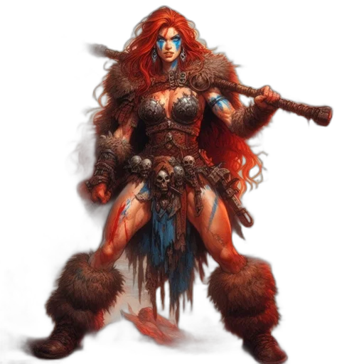 fantasy art, concept art, comic book art, pixel art transparent PNG cut-out