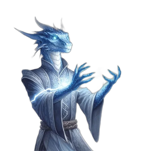 dragon, staff, creature, mask transparent PNG cut-out