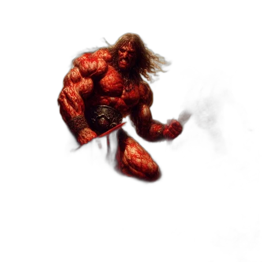 creature, hair, animal, weapon transparent PNG cut-out