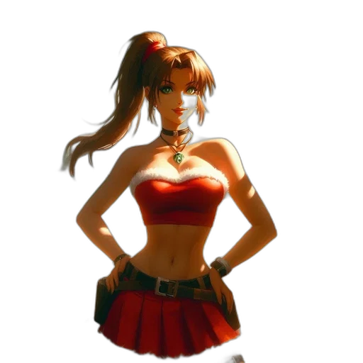 dress, staff, weapon, anime transparent PNG cut-out