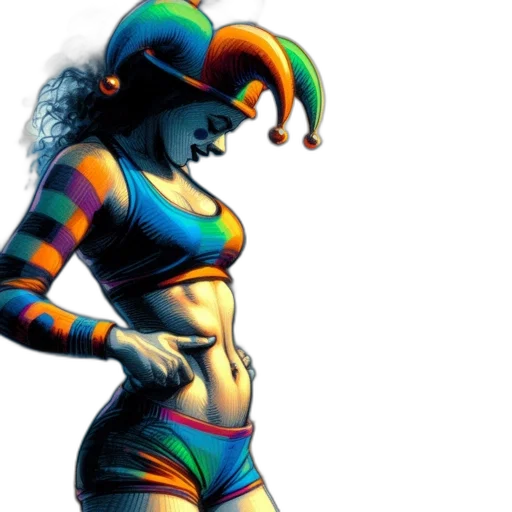 comic book art, concept art, 3d render, fantasy art transparent PNG cut-out