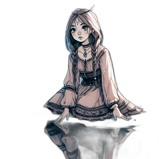 dress, creature, face, mask transparent PNG cut-out
