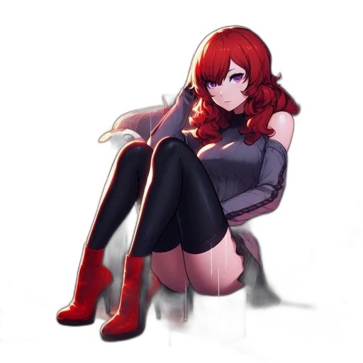 dress, staff, weapon, robot transparent PNG cut-out
