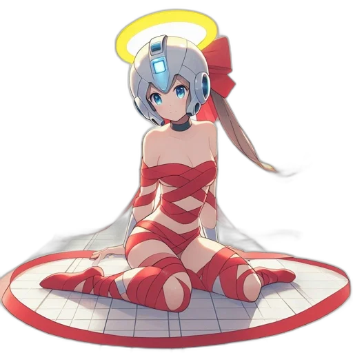 dress, robot, weapon, sword transparent PNG cut-out