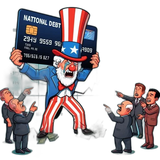 illustration, portrays, uncle, sam transparent PNG cut-out