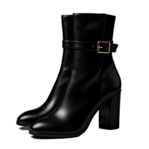 shoes, dark, thermore, ankle transparent PNG cut-out