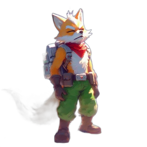 staff, jacket, animal, weapon transparent PNG cut-out