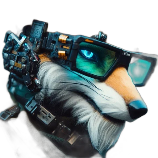 mask, robot, weapon, face transparent PNG cut-out