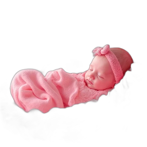 photorealistic, 3d render, girl, birth transparent PNG cut-out