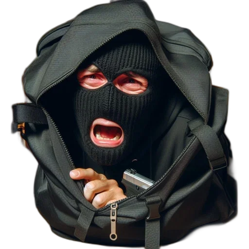 mask, jacket, face, umbrella transparent PNG cut-out