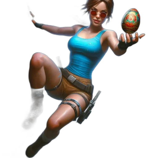 staff, concept art, fantasy art, 3d render transparent PNG cut-out