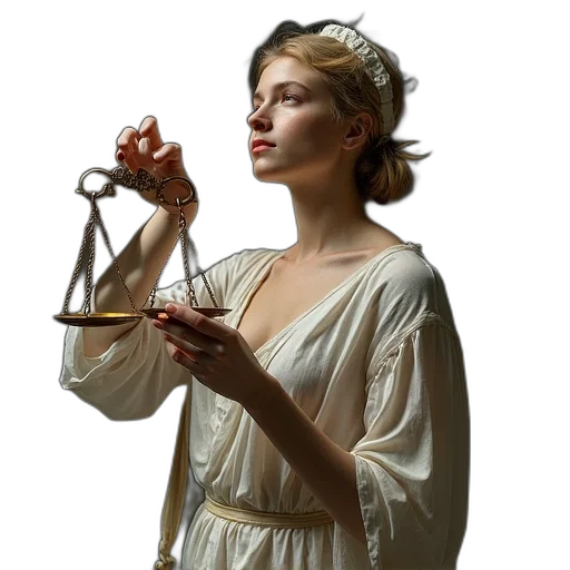dress, jewelry, staff, face transparent PNG cut-out