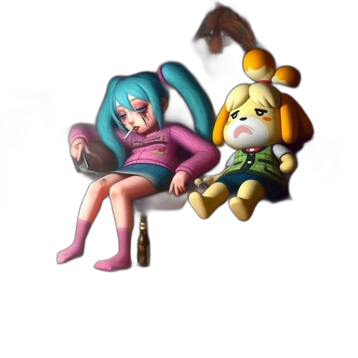 furniture, weapon, creature, staff transparent PNG cut-out